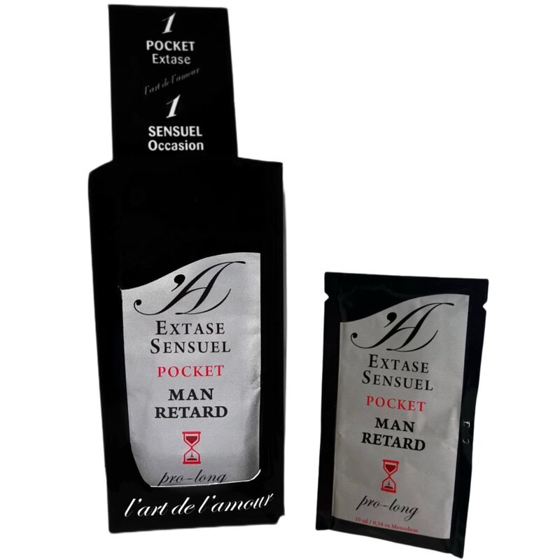 EXTASE SENSUAL - Männlicher Verzögerungs-Pocket 10 ml