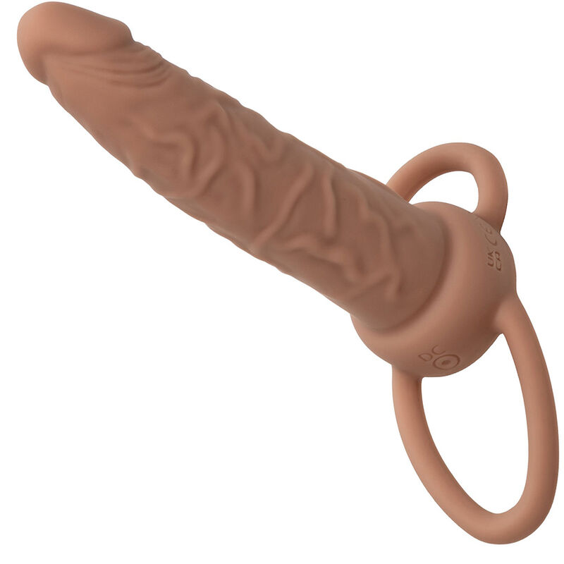 CALEXOTICS - PERFORMANCE MAXX wiederaufladbarer Dual-Penetrator, Braun