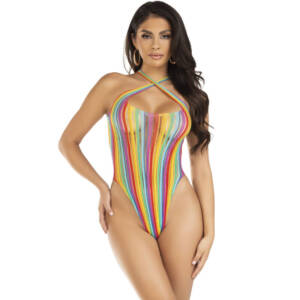 LEG AVENUE - CROSS-BODYSUIT Mehrfarbig