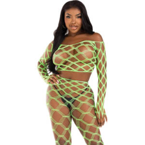 TOP & LEGGINS HARDCORE GRÜN