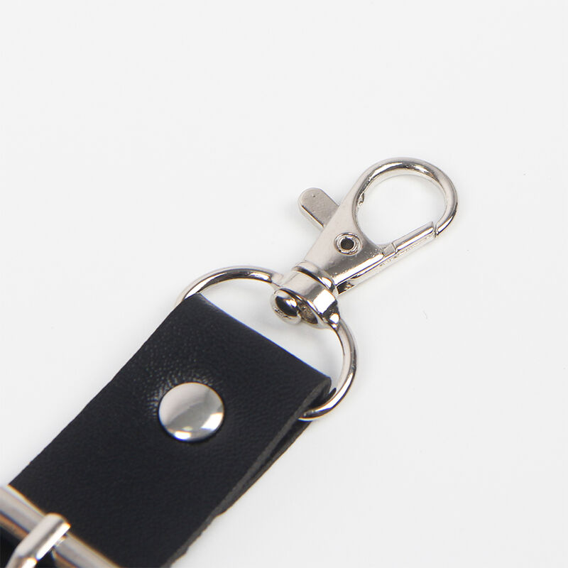 SUBBLIME - Gürtel und Strumpfband mit Ringen und Kette, Einheitsgröße