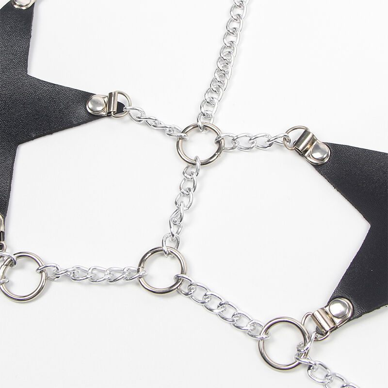 SUBBLIME - Ganzkörper-Harness mit Sternketten-Detail, eine Größe
