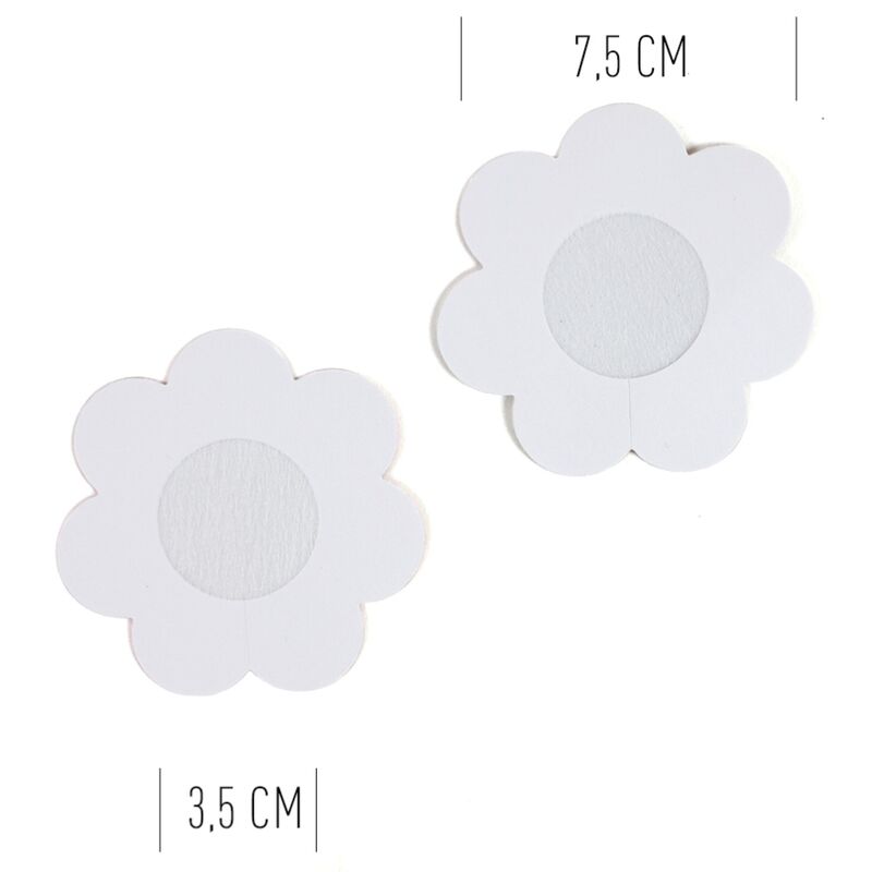 WOW TITTEN! Blumen-Nippelabdeckungen