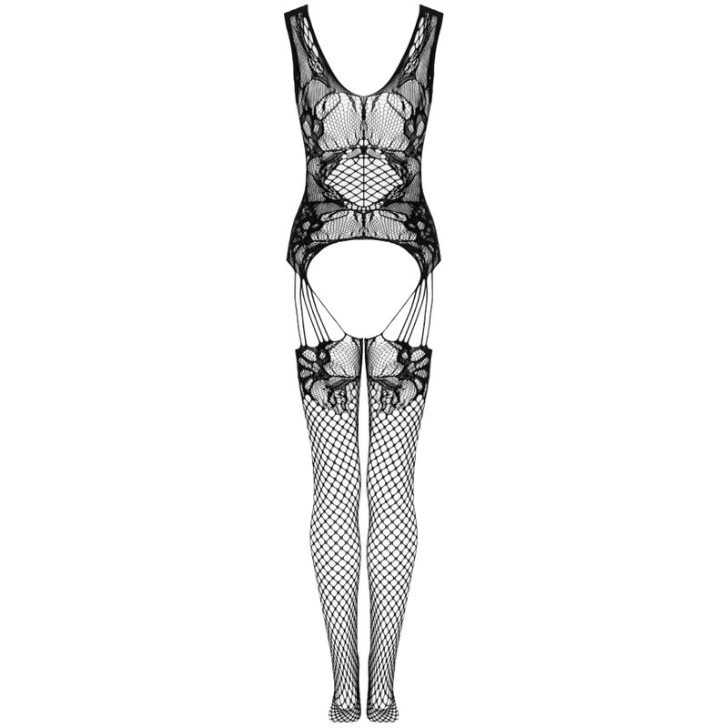 JULOVE BODYSTOCKING Schwarz Eine Größe