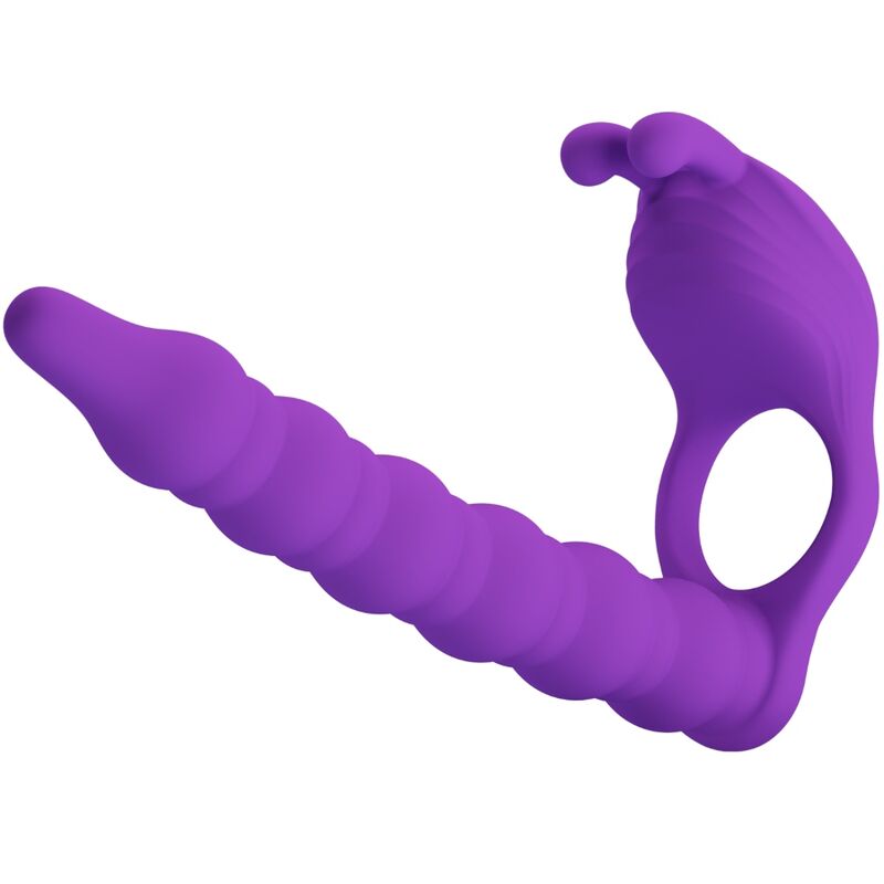 PRETTY LOVE - BLACKNEY Penisring mit Vibrator-Plug