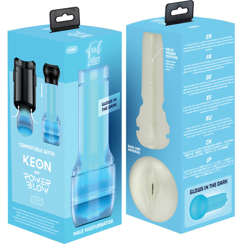 KIIROO - Fühlen Sie einen im Dunkeln leuchtenden Stroker.