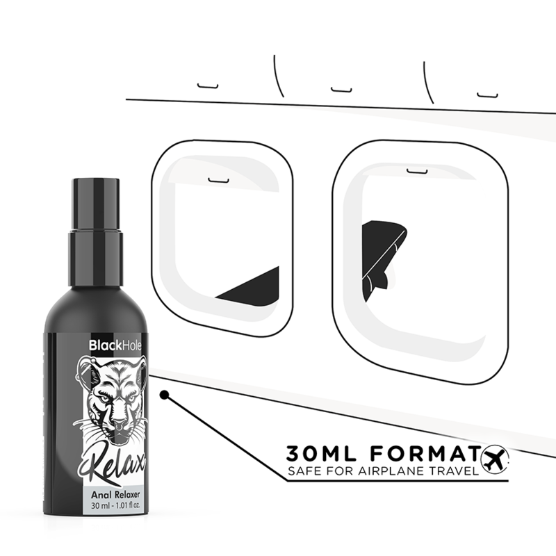 BLACK HOLE - Analentspannungsspray EXPLORER 30 ML