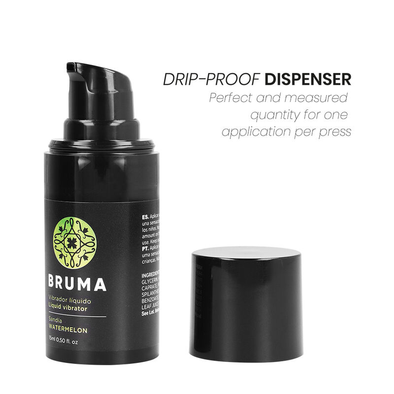BRUMA - Flüssiger Vibrator Ultra Gleitende Wassermelone 15 ml