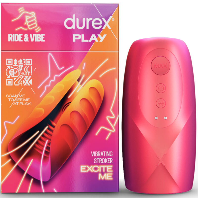 DUREX - TOY RIDE & VIBE VIBRATOR-MASTURBATOR