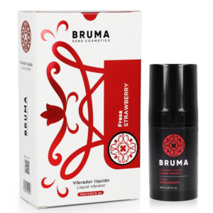 BRUMA - Flüssiger Vibrator Ultra Gleitend Erdbeere 15 ml
