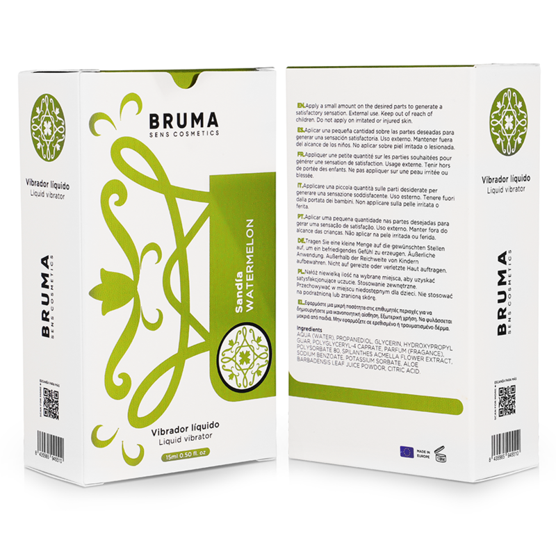 BRUMA - Flüssiger Vibrator Ultra Gleitende Wassermelone 15 ml