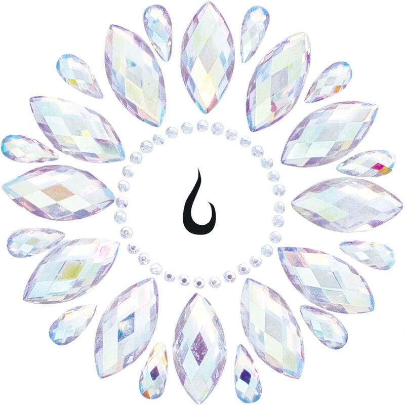 FLUER KLEBENDE KÖRPERSCHMUCK