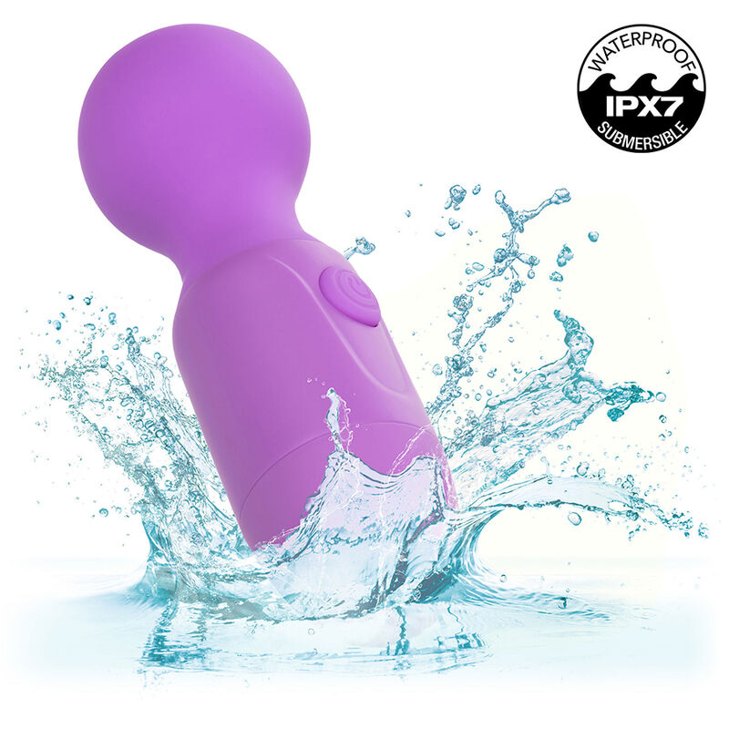 CALEXOTICS - FIRST TIME wiederaufladbares Massagerät 10 Vibrationen Lila