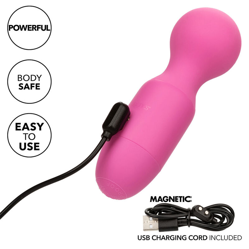 CALEXOTICS - FIRST TIME wiederaufladbarer Massager 10 Vibrationen Rosa