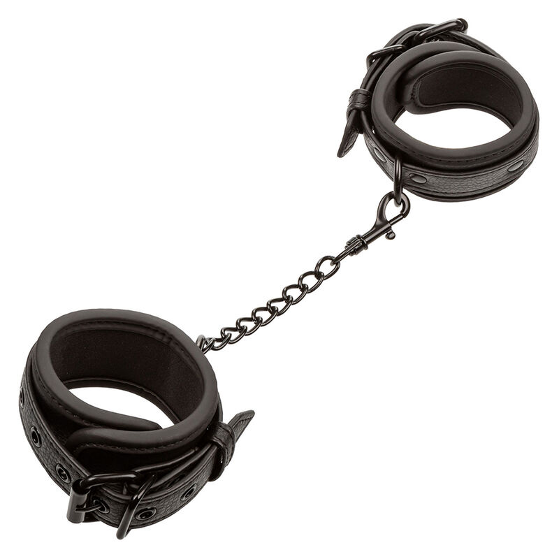 CALEXOTICS - NOCTURNAL Leder Handgelenk Manschetten verstellbar Schwarz