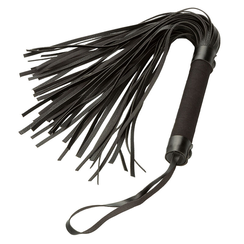 CALEXOTICS - NOCTURNAL FLOGGER LEATHER SCHWARZ