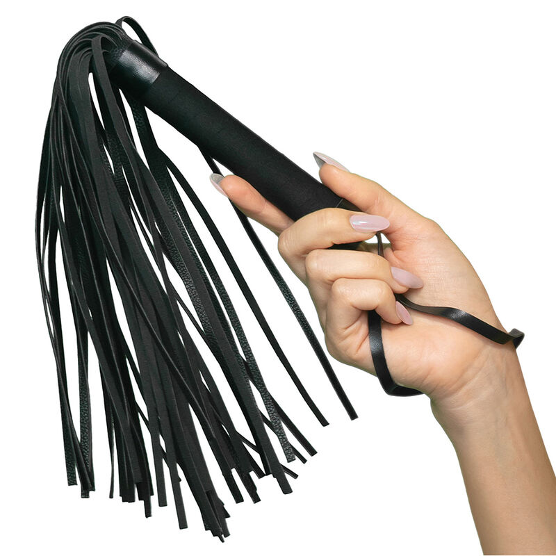 CALEXOTICS - NOCTURNAL FLOGGER LEATHER SCHWARZ