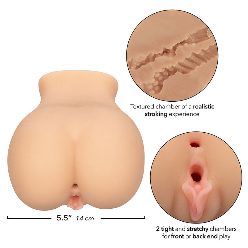 CALEXOTICS - THE FARMERS DAUGHTER DOPPELT REALISTISCHER MASTURBATOR, FLEISCH