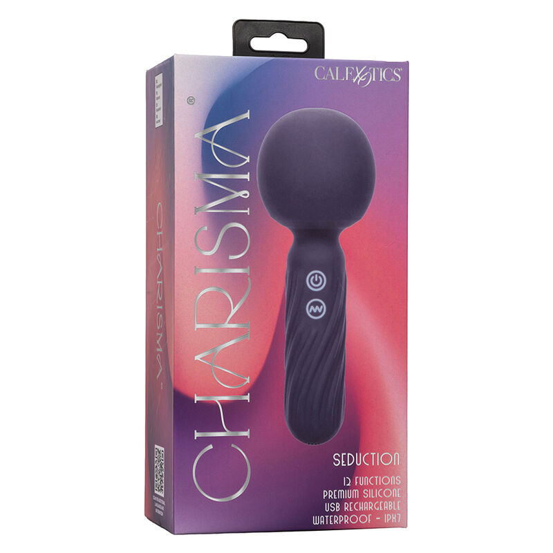 CALEXOTICS - CHARISMA SEDUCTION MASSAGER 12 FUNKTIONEN 17,75 CM X 6,25 CM Lila