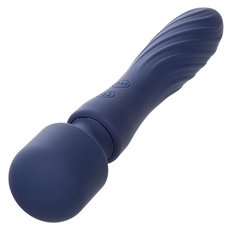 CALEXOTICS - CHARISMA MYSTIQUE MASSAGER DOPPELMOTOR 12 FUNKTIONEN 20,5 CM X 4,5 CM Lila
