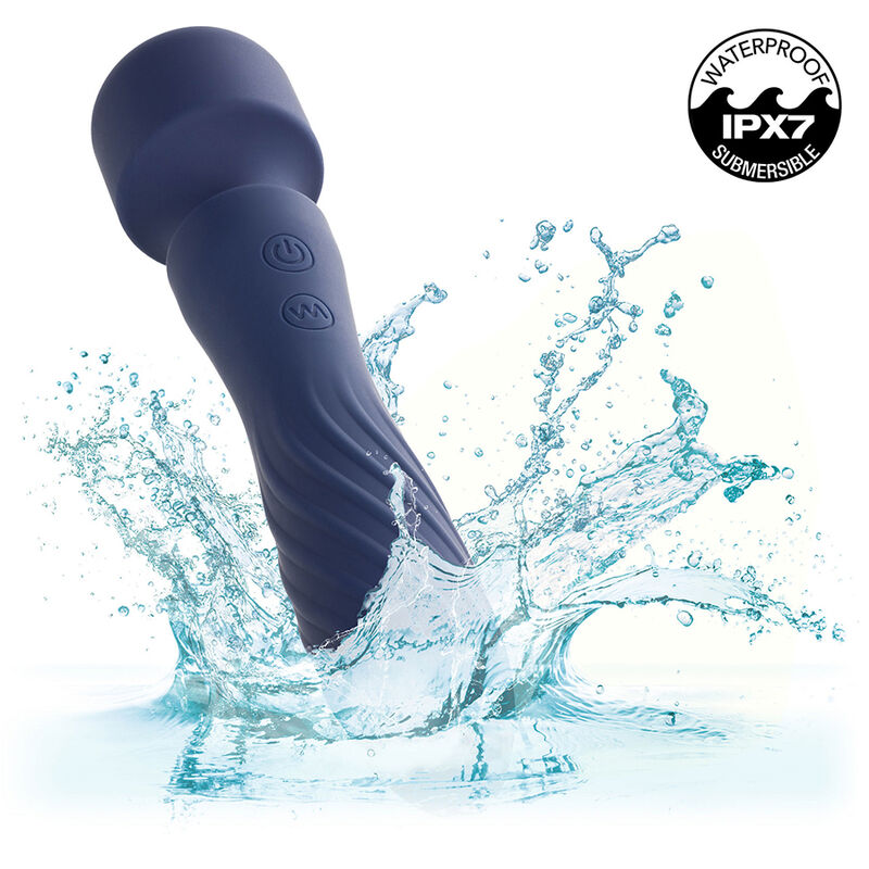CALEXOTICS - CHARISMA MYSTIQUE MASSAGER DOPPELMOTOR 12 FUNKTIONEN 20,5 CM X 4,5 CM Lila