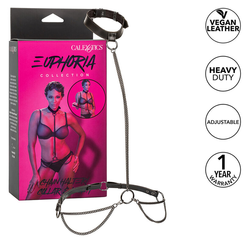 CALEXOTICS - EUPHORIA Kettenhalterhalsband und Leine