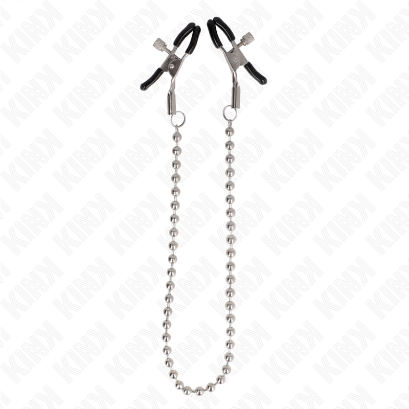 KINK - Perlenkette Nippelklemmen 30 cm