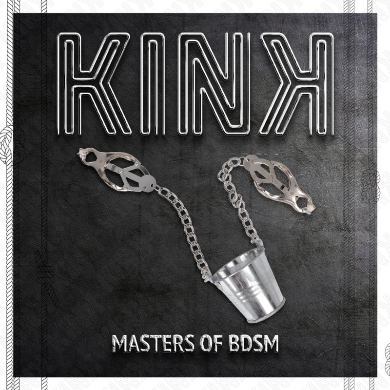 KINK - Nippelklemmen mit Eimer Silber