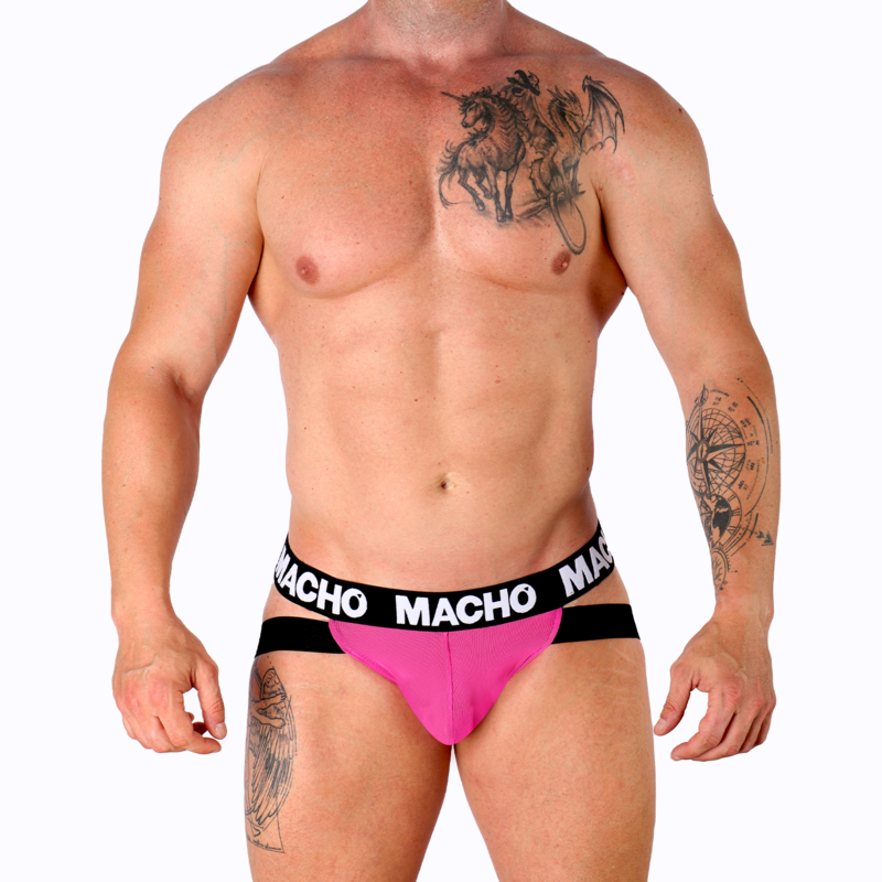 MACHO - MX28FR JOCK PINK NEON
