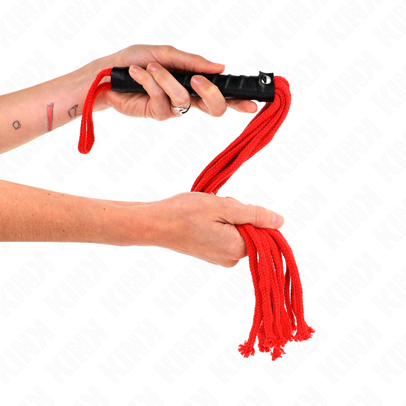 KINK - ROTE SEILPEITSCHE 56 CM