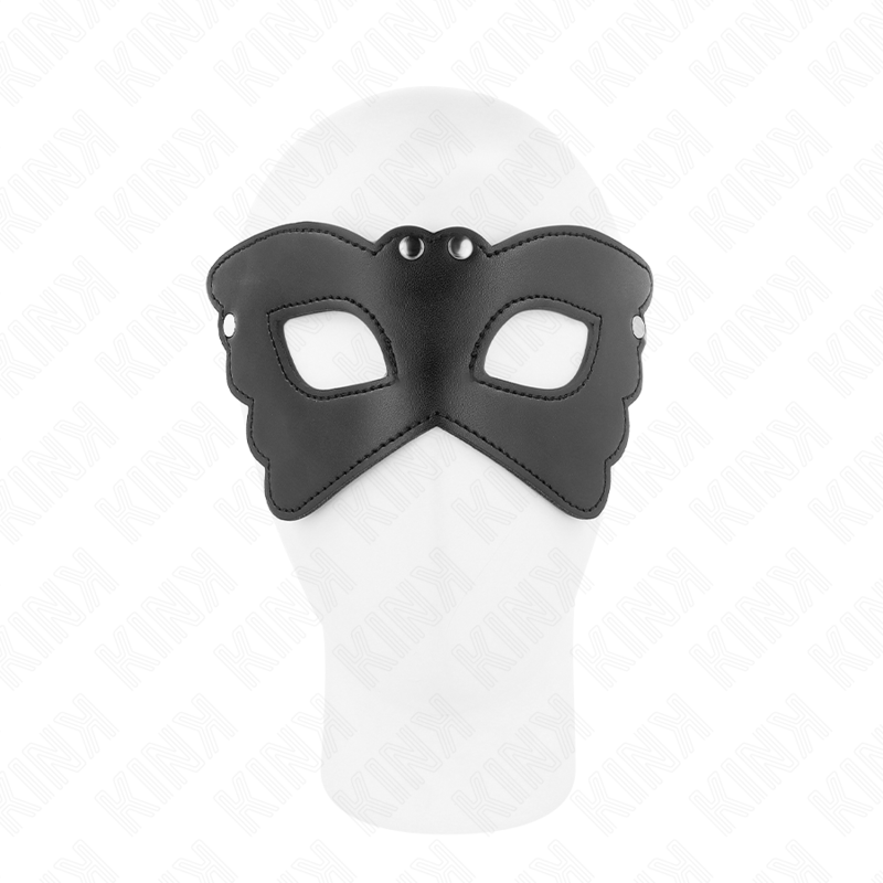 KINK - Schmetterlingsform-Kunstledermaske 20 x 9 cm