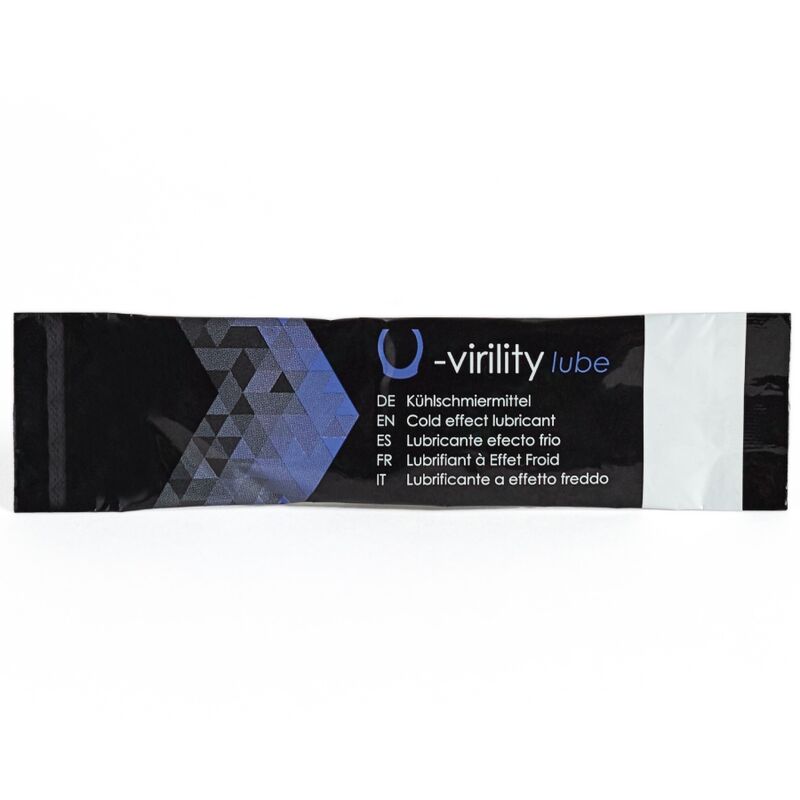 500 COSMETICS - U-VIRILITY LUBE Gleitmittel mit Kälteeffekt 10 x 5 ml