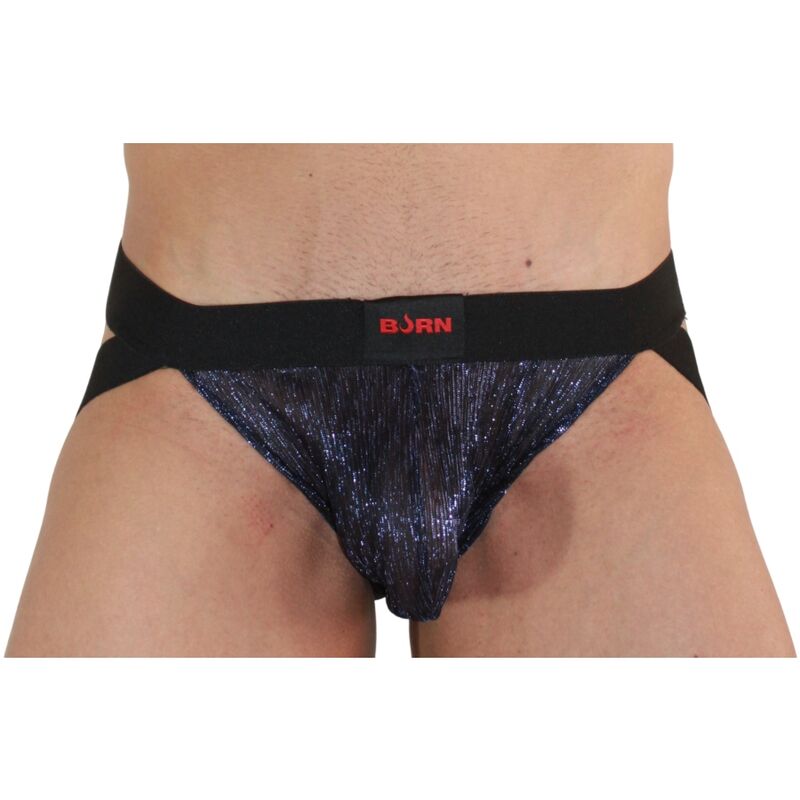 BURN - 006 JOCK GLÄNZEND BLAU/SCHWARZ