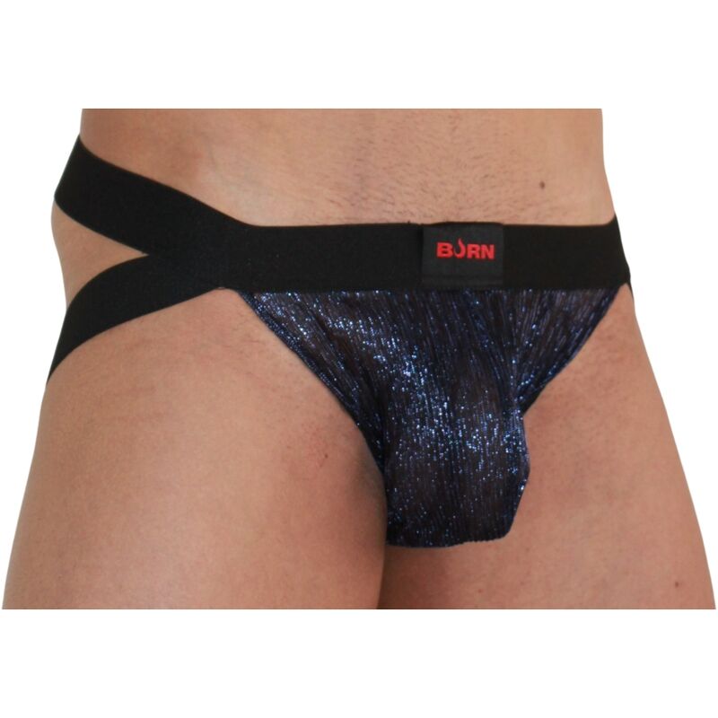 BURN - 006 JOCK GLÄNZEND BLAU/SCHWARZ