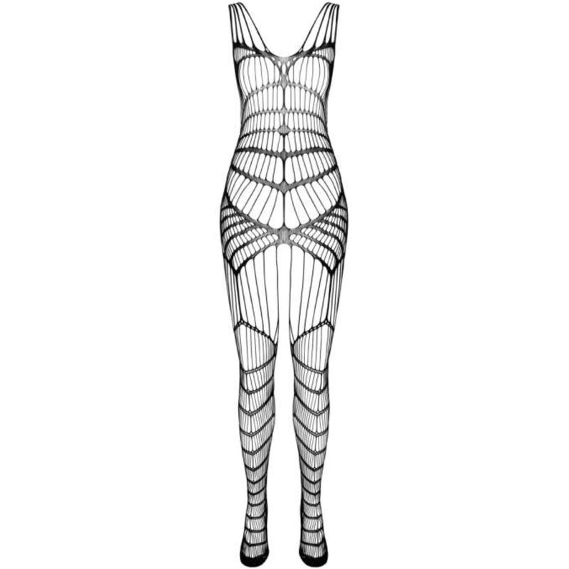 PASSION - BS 102 Bodystocking Schwarz Einheitsgröße
