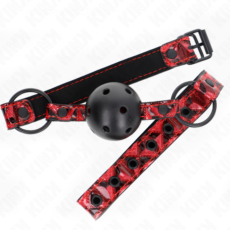 KINK - Rautenmustergag 4,5 cm Modell 2 64,5 cm verstellbar 42-60 cm