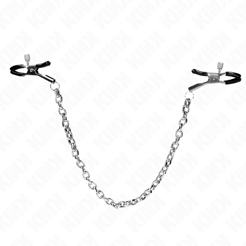 KINK - Dicke Kette Nippelklemmen 30 cm