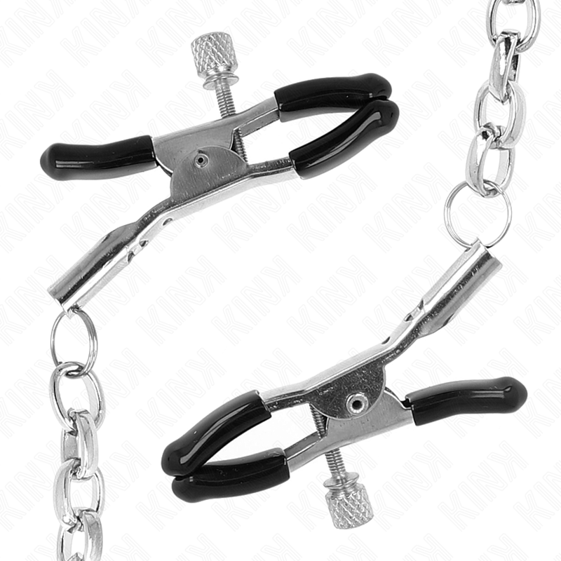 KINK - Dicke Kette Nippelklemmen 30 cm
