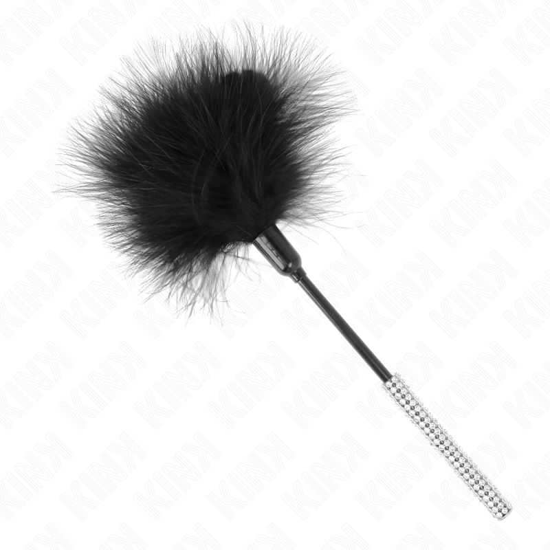 KINK - Kitzel-Federn mit Strassgriff 27 cm
