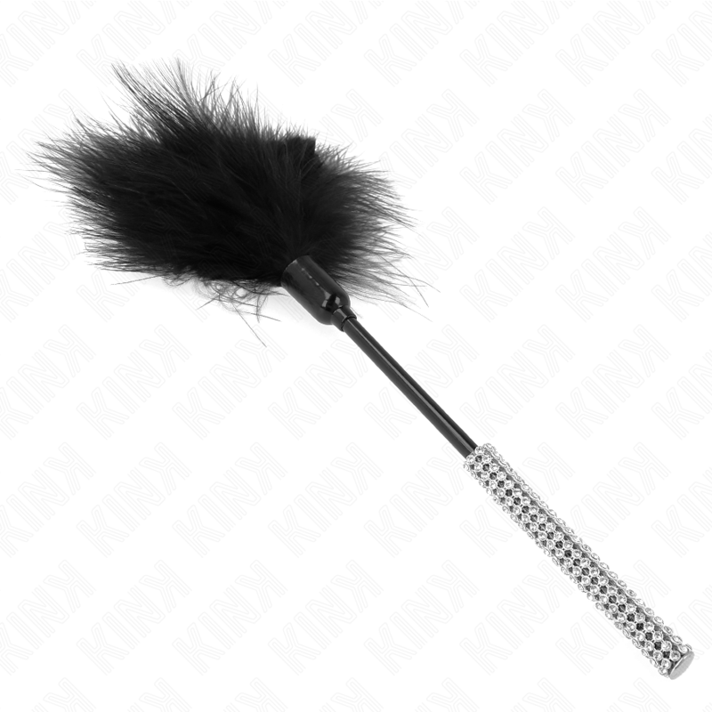 KINK - Kitzel-Federn mit Strassgriff 27 cm