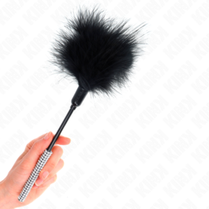 KINK - Kitzel-Federn mit Strassgriff 27 cm