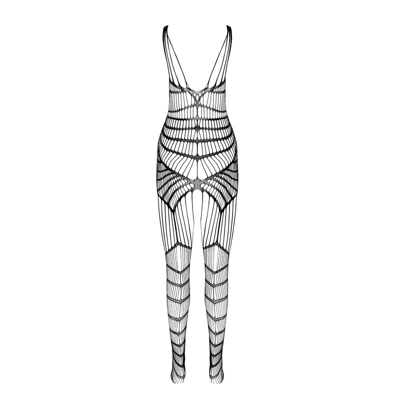 PASSION - BS 102 Bodystocking Schwarz Einheitsgröße