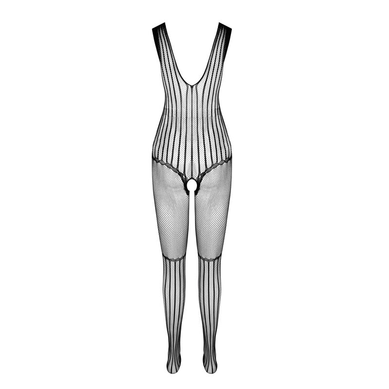 PASSION - BS 103 BODYSTOCKING Weiß Eine Größe
