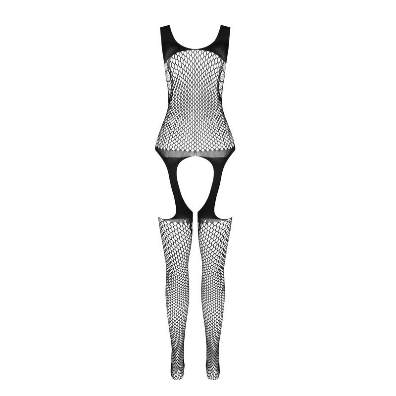 PASSION - BS 104 Bodystocking Schwarz Einheitsgröße
