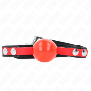 KINK - WEICHE TPE-KUGEL 4 CM GAG MODELL 4 60 x 2 CM VERSTELLBAR 37-52 CM