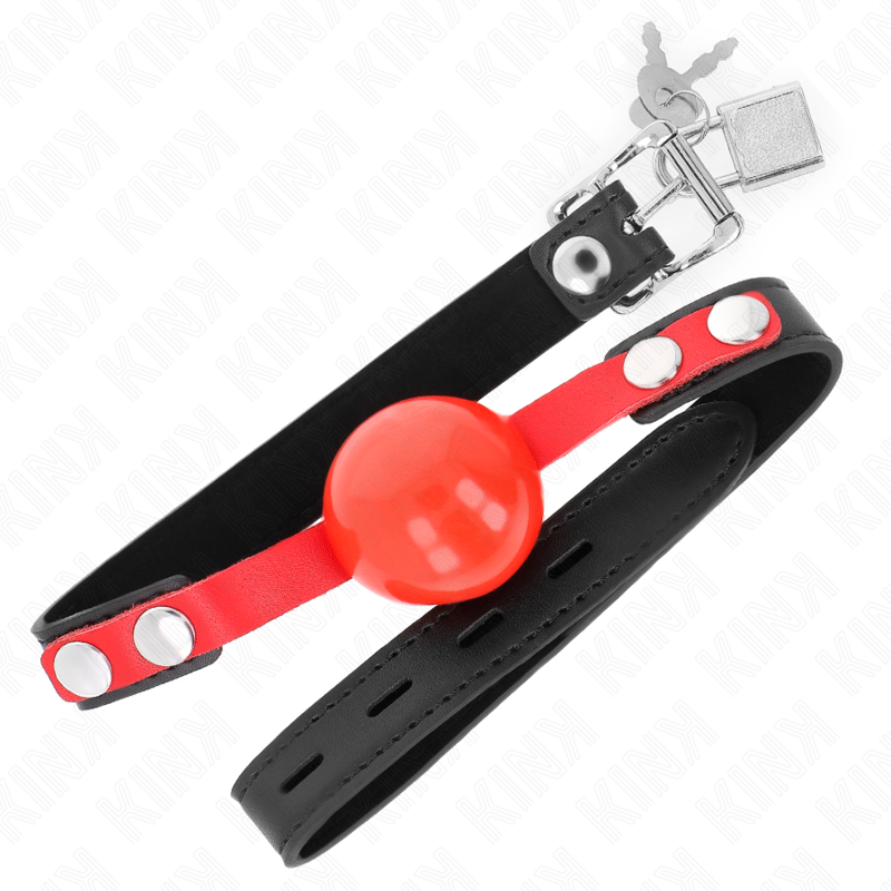 KINK - WEICHE TPE-KUGEL 4 CM GAG MODELL 4 60 x 2 CM VERSTELLBAR 37-52 CM
