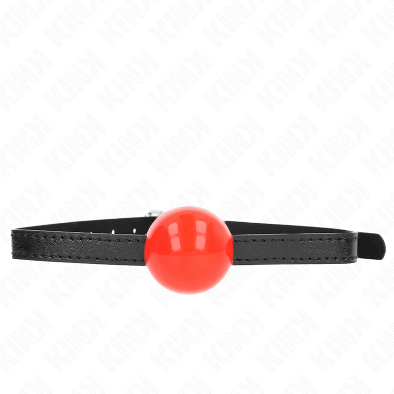 KINK - Roter fester Ball 4 cm Gag 65 x 1,5 cm