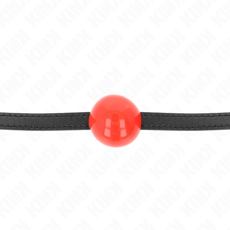 KINK - Roter fester Ball 4 cm Gag 65 x 1,5 cm