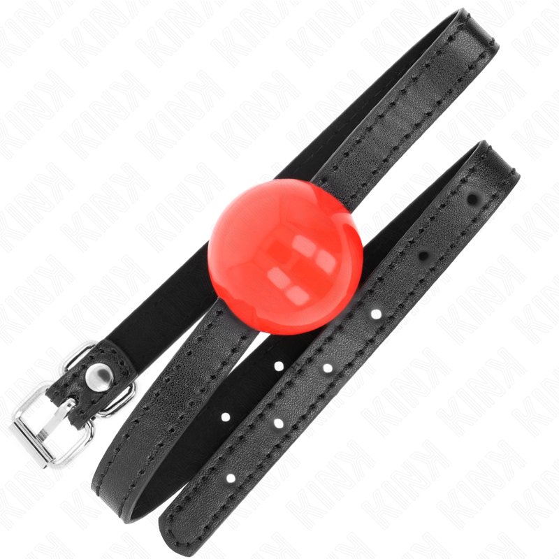 KINK - Roter fester Ball 4 cm Gag 65 x 1,5 cm