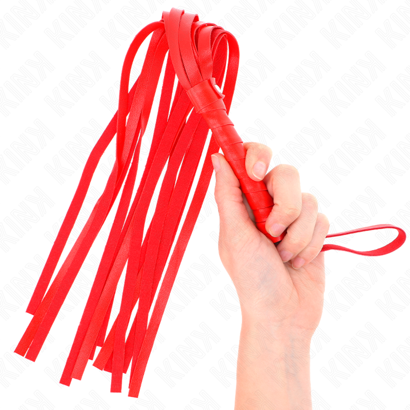 KINK - Einfache rote Peitsche 45 cm